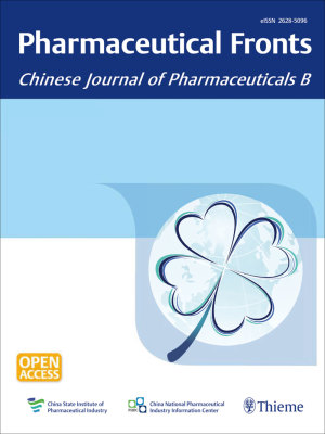 Pharmaceutical Fronts Cover